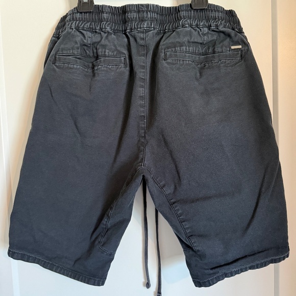 PacSun Black Skinny Jogger Shorts - Picture 3 of 3